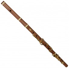 Classical Romantic Transverse 8-key Flute in low D by Boosey & Hawkes -  Irish Whistle - Cocobolo Wood  